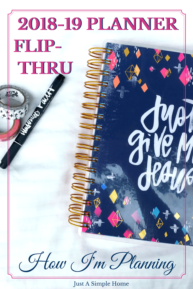 Take Peek Inside My New Planner for 2018-2019. This is the new DaySpring/Illustrated Faith Agenda Planner. I have used this planner for years and love it. I'm showing you how I use the planner as well as what I do with the previous year's planner. So many creative uses! #planner #BibleJournaling #IllustratedFaith #planwithme affiliate
