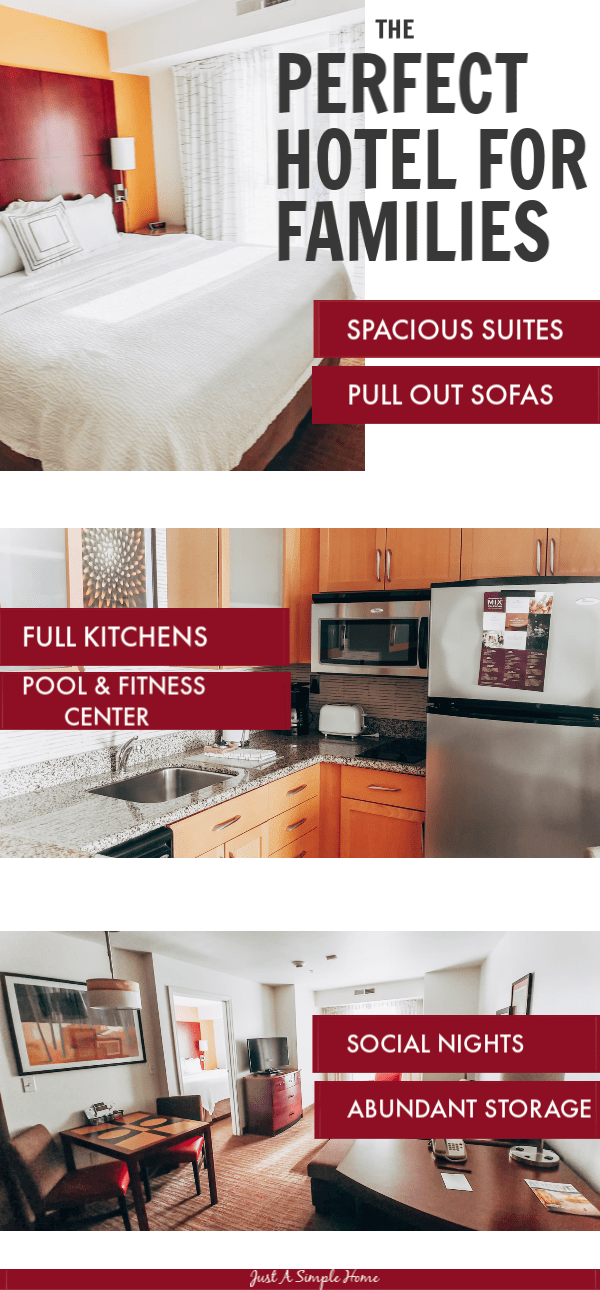 The perfect family friendly hotel - The Residence Inn. An honest hotel review of the Residence Inn Providence, for families. #familytravel #hotelreviews #travelwithkids #marriot 