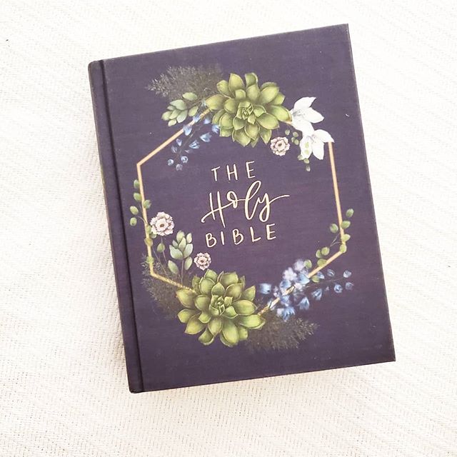 I may be a Bible hoarder...but I'm totally ok with it! Check out the brand new Artisan Collection Bible! Isn't it gorgeous?! This is a journaling Bible in the NIV translation and I'm in love. It's the only Bible out there right now with a hand painted cover design. 😍 The collection includes 3 other cover styles as well, but I love this deep blue color with Isaiah 43:19 on the back. 
I'll link the collection linked in my stories for you, so all you have to do is swipe. It will also be in my Favorite Bibles post on my blog! Thanks for sending this gorgeous Bible, @zondervan ! .
.
.
.
.
#biblestack #nivbible #artisanbible #journalingbible #biblejournaling #biblejournalingcommunity #biblestudyforwomen #womenintheword #wordbeforeworld #womenofgod #jesus #christianmom #womensministry #goodmorninggirls #soulscripts #shereadstruth #lampandlight #biblestudy #jesuswins #faith #biblequote #verseoftheday